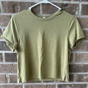 Olive Green Women's Top